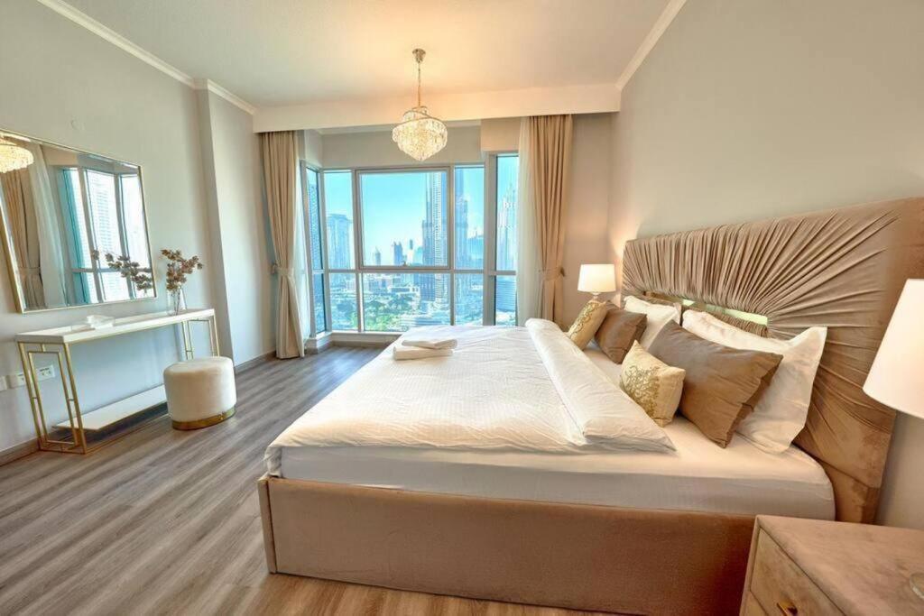 두바이 Magnificent Luxury 3Br With Amazing Burj & Fountain View 아파트 외부 사진